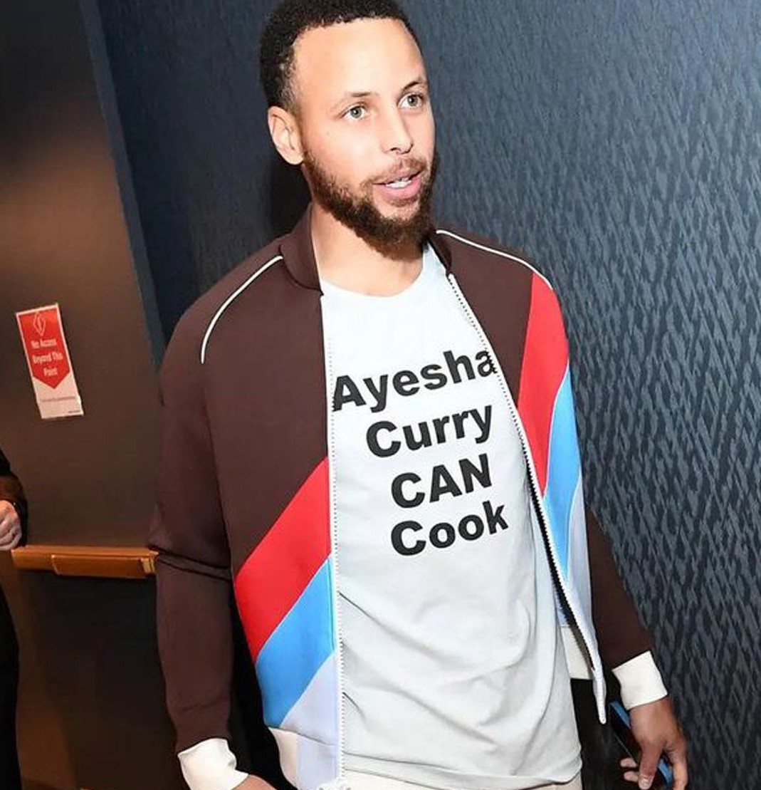 Stephen Curry Ayesha Curry Can Cook Unisex T-Shirt