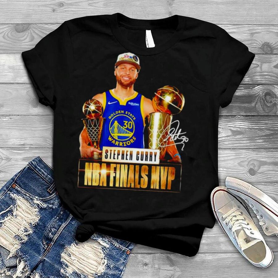 Stephen Curry NBA Finals MVP signature shirt