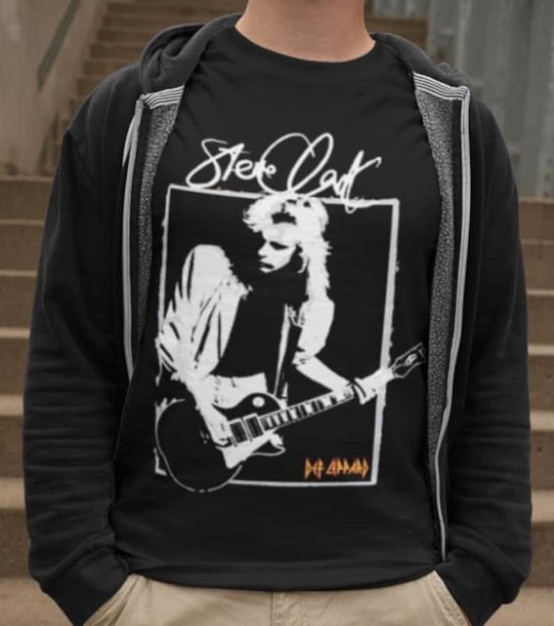 Steve Clark Def Leppard Signature White Art Unisex T-Shirt