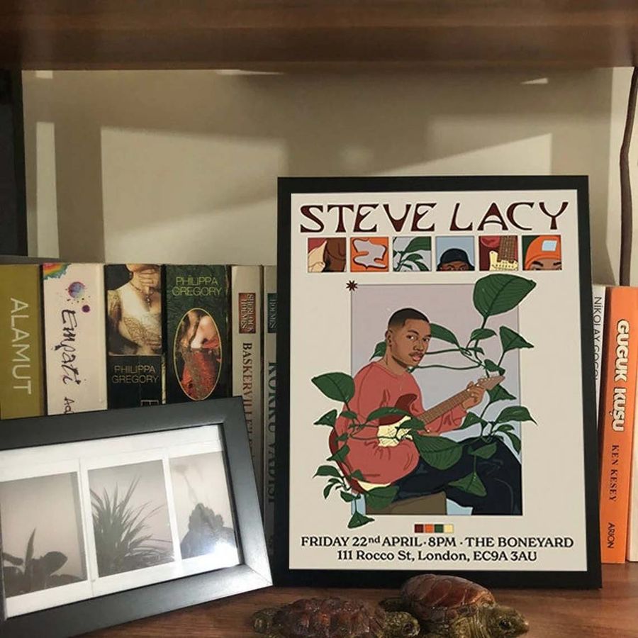 Steve Lacy Music Concept Gig Poster