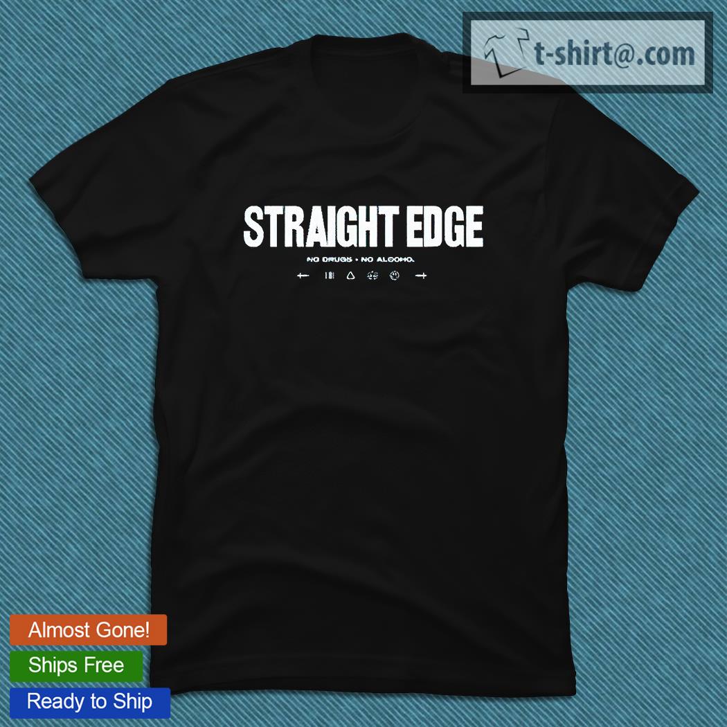 Straight Edge no drugs no alcohol T-shirt