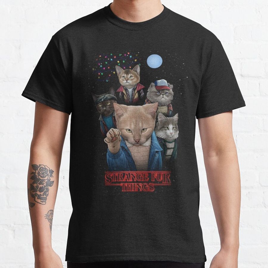Strange Fur Things Classic T-Shirt