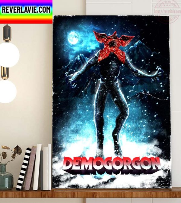 Stranger Things 4 Its Time Vol 2 Demogorgon Home Decor Poster Canvas