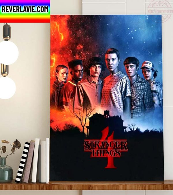 Stranger Things 4 Vol 2 Coming Home Decor Poster Canvas