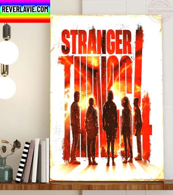 Stranger Things 4 Vol 2 Fan Art Home Decor Poster Canvas