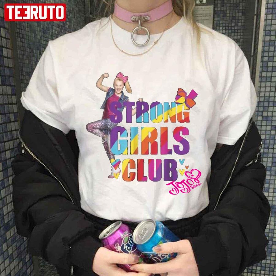 Strong Girls Club Jojo Siwa Rainbow Unisex T-Shirt