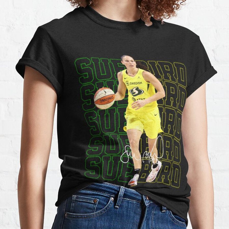 Sue Bird Legend Basketball 3000 Assists Signature Vintage Retro 80s 90s Bootleg Rap Style Classic T-Shirt - 3894-p989
