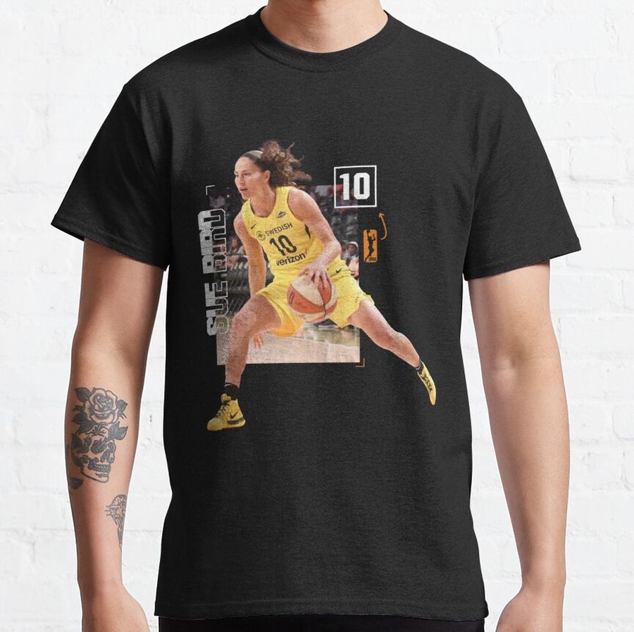 Sue Bird Legend Basketball 3000 Assists Signature Vintage Retro 80s 90s Bootleg Rap Style Classic T-Shirt - 5574-p989