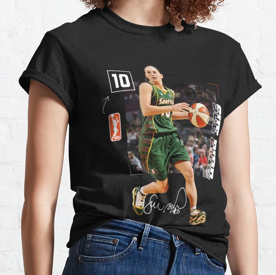Sue Bird Legend Basketball 3000 Assists Signature Vintage Retro 80s 90s Bootleg Rap Style Classic T-Shirt - 6925-p989