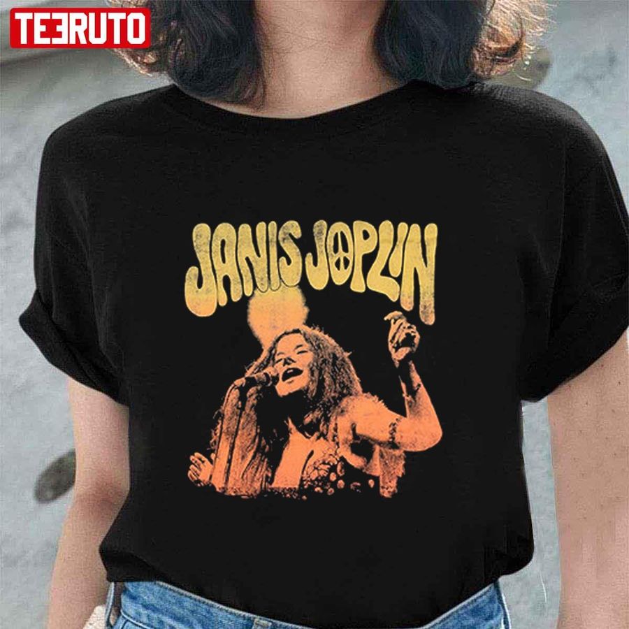 Sweet Girl Janis Joplin Art Unisex T-Shirt