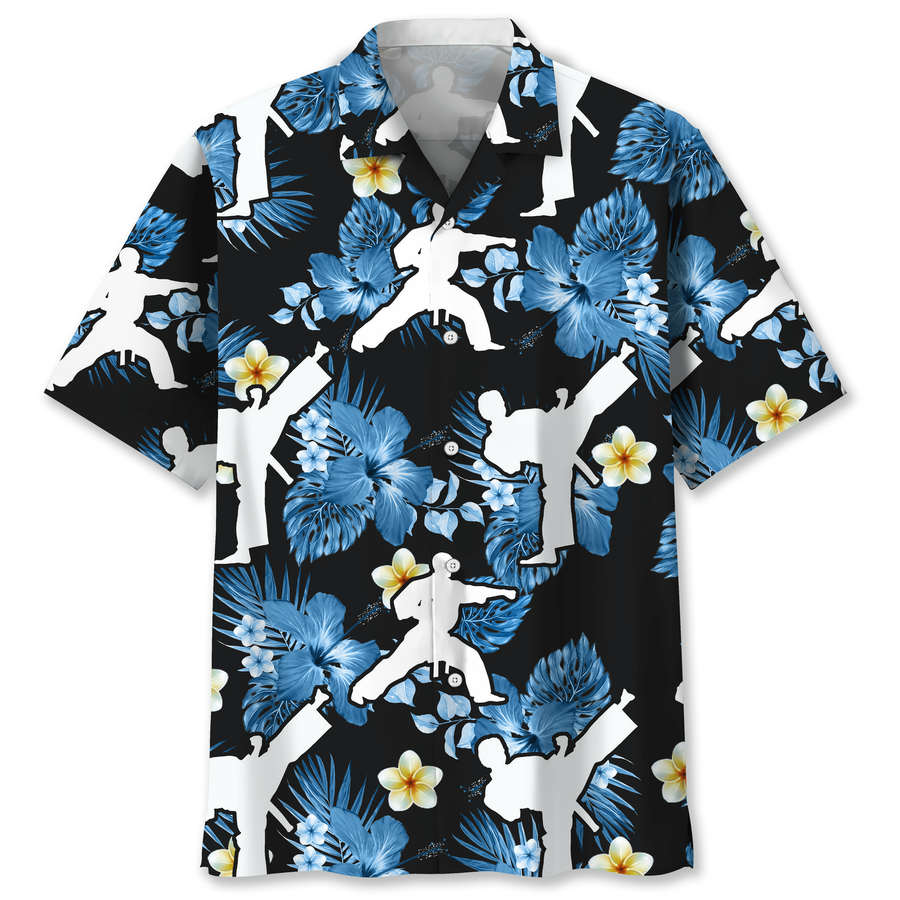 Taekwondo Nature Hawaiian Shirt.png