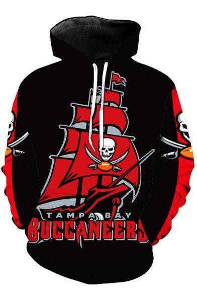 Tampa Bay Buccaneers Cool Skull Pullover And Zippered Hoodies Custom 3D Graphic Printed 3D Hoodie All Over Print Hoodie Sweatshirt For Fans Men Women
