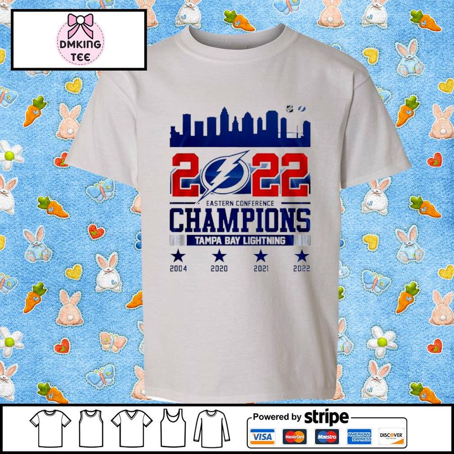 Tampa Bay Lightning 2022 Eastern Conference Champions 2004-2022 Shirt
