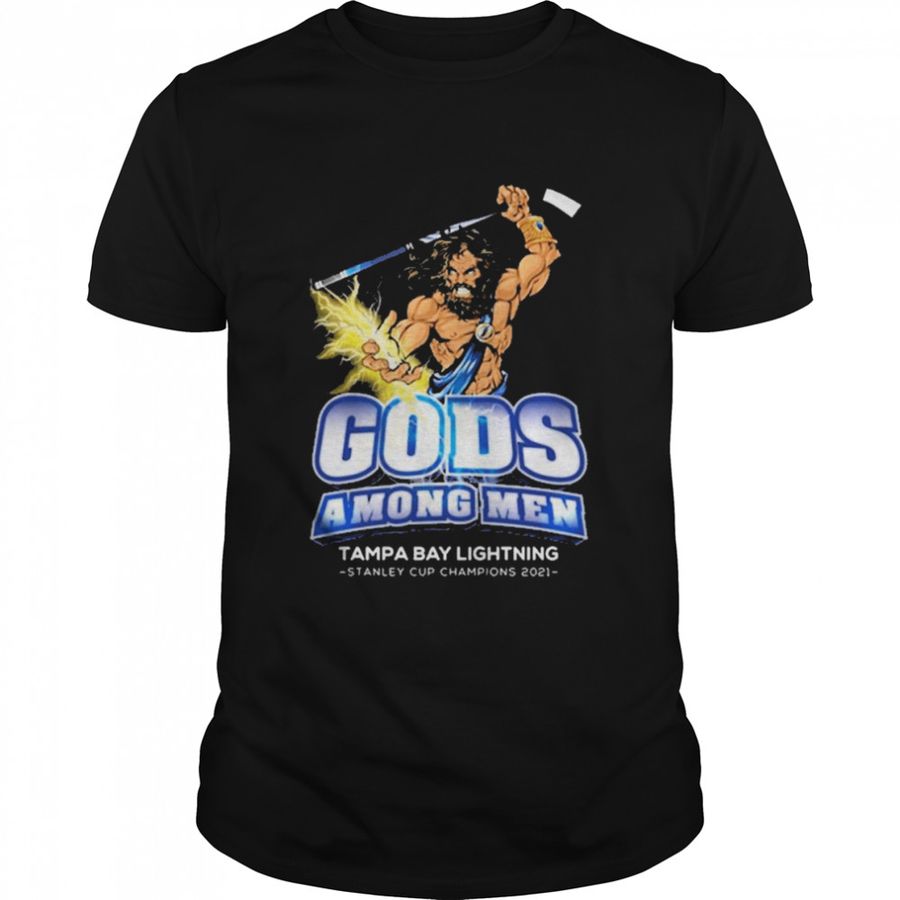 Tampa Bay Lightning Gods Among Men T-Shirt