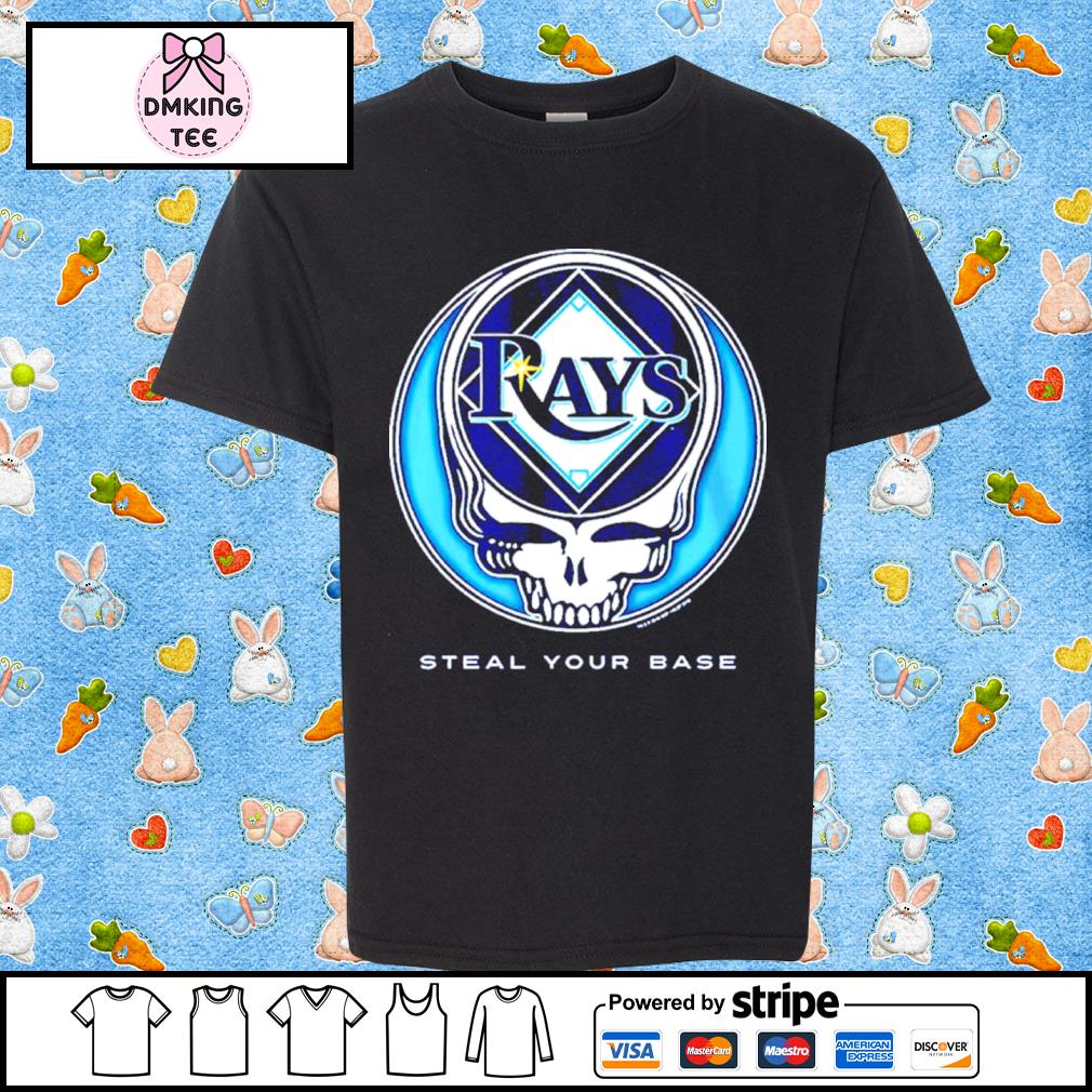 Tampa Bay Rays Grateful Dead Steal Your Base Shirt