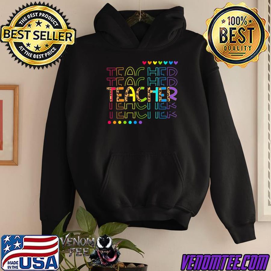 Teacher Inspirational Colorful T-Shirt