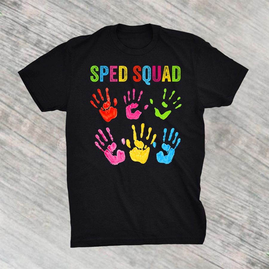 Team Sped Squad Is On The Point Special Education Teacher Shirt