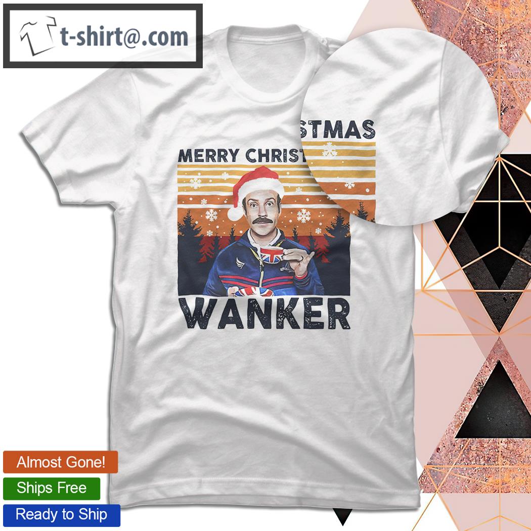 Ted Lasso Merry Christmas Wanker vintage shirt
