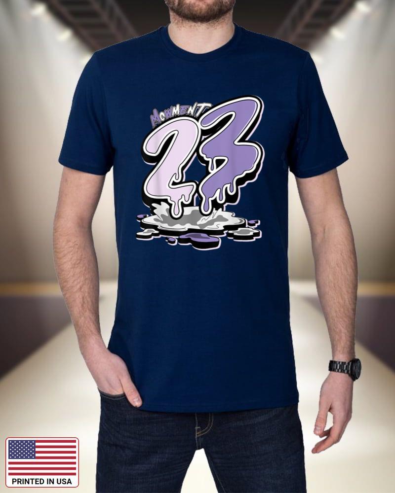 Tee To Match JD 11 Low Pure Violet Dripping Number 23 bTJse