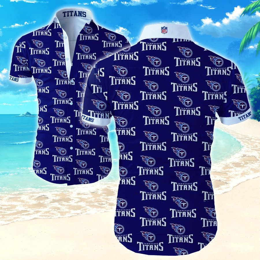 Tennessee Titans Funny Nfl Hawaiian Graphic Print Short Sleeve Hawaiian Shirt L98 - 9424.png