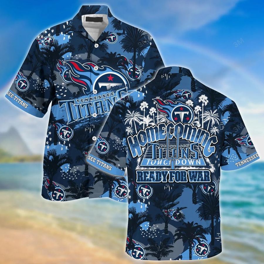 Tennessee Titans NFL Beach Shirt For Sports Best Fans This Summer Hawaiian Shirt And Short