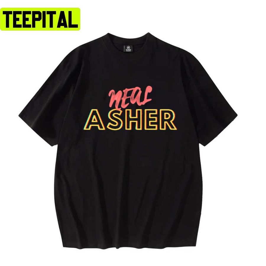 Text Arts Neal Asher Design Unisex T-Shirt