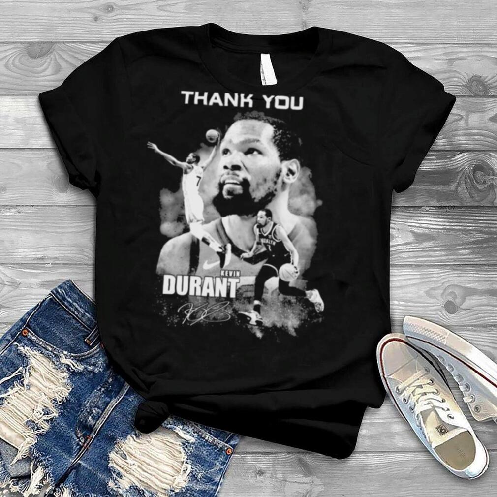 Thank You Kevin Durant Brooklyn Nets Legend Player Signatures Shirt
