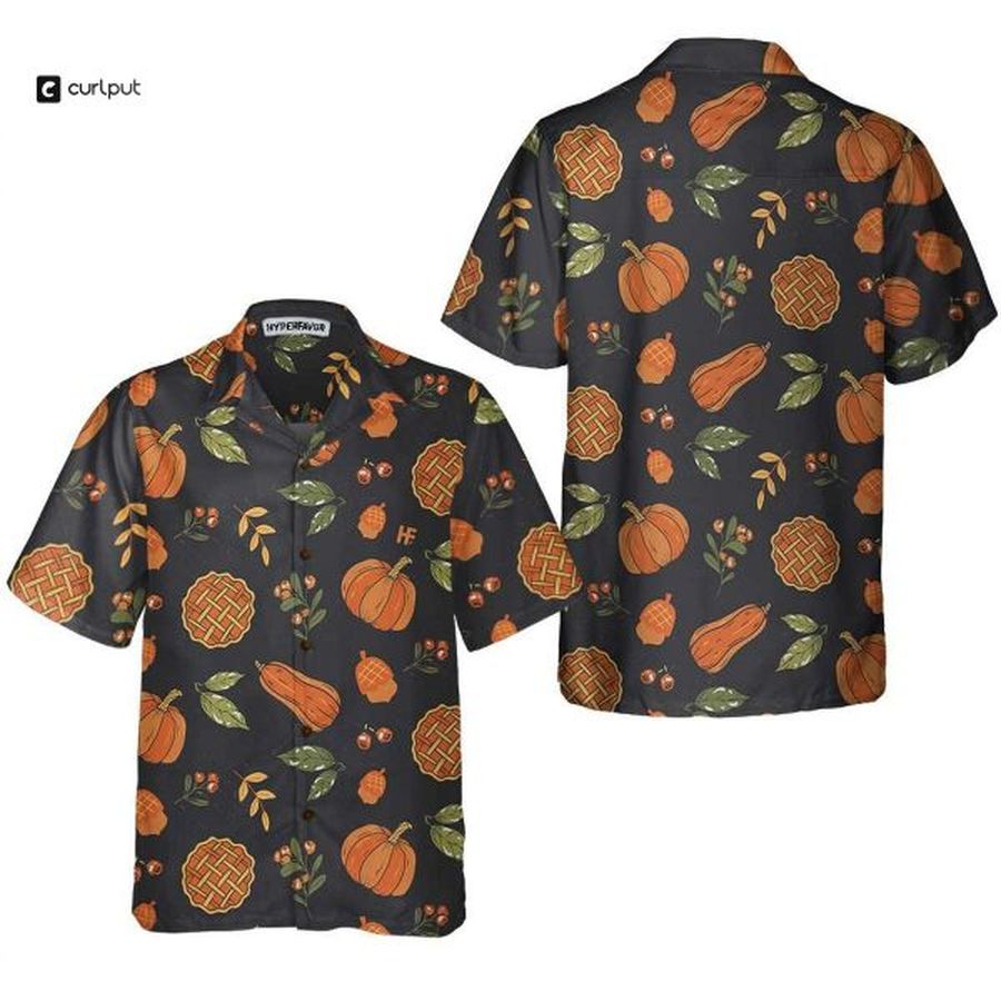 Thanksgiving Food Hawaiian Shirt