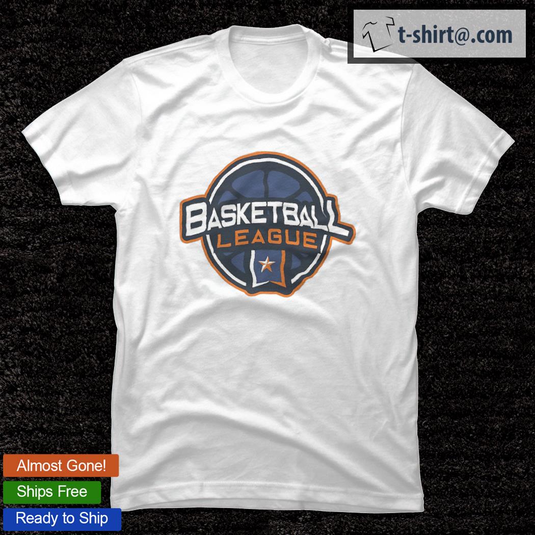 The Basketball League logo shirt