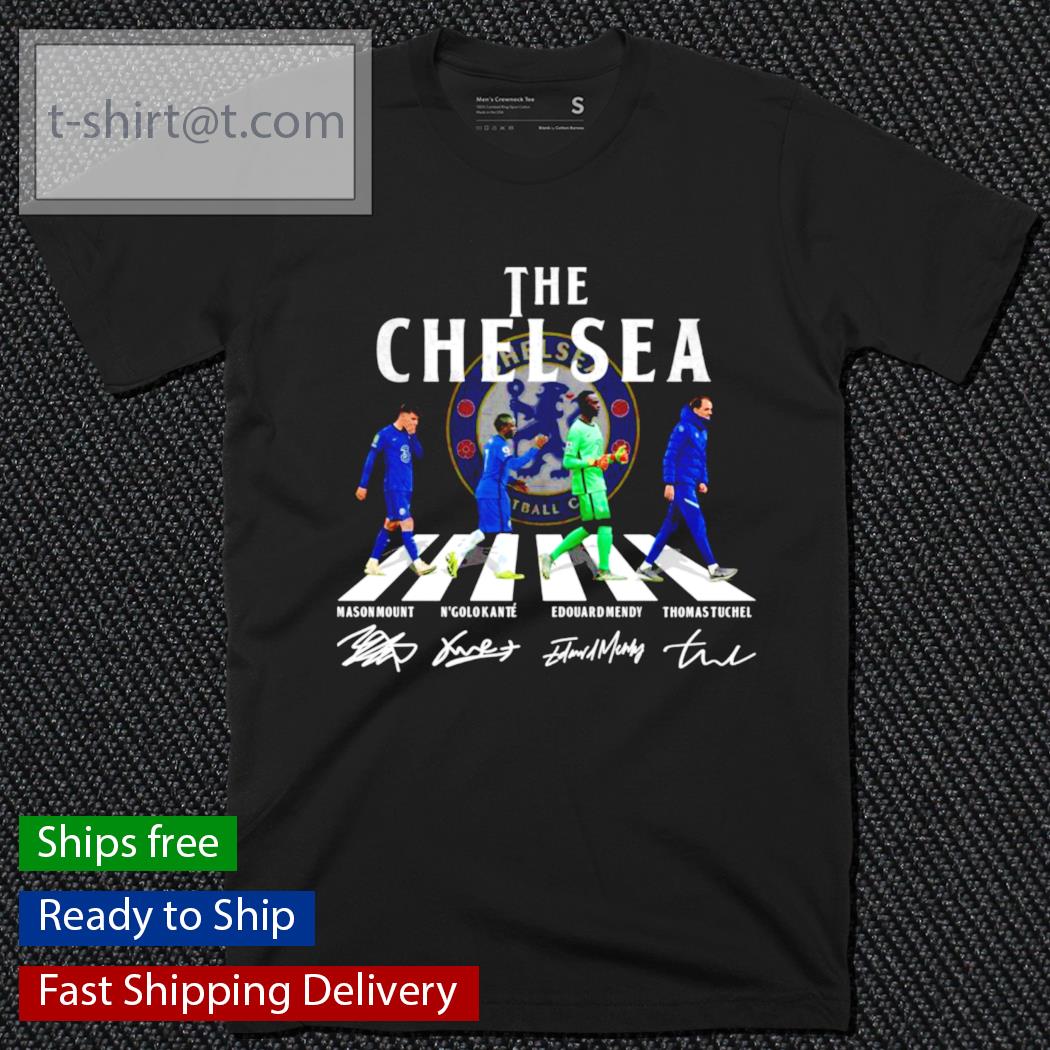 The Chelsea Abbey Road signatures t-shirt