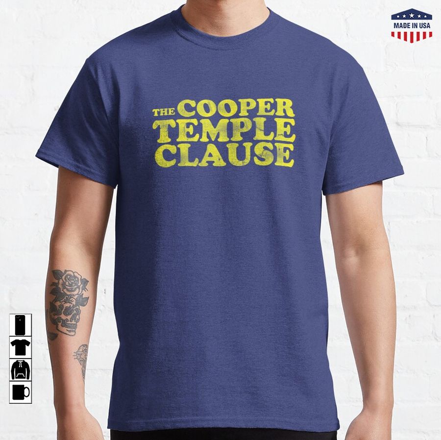 The Cooper Temple Clause Classic T-Shirt