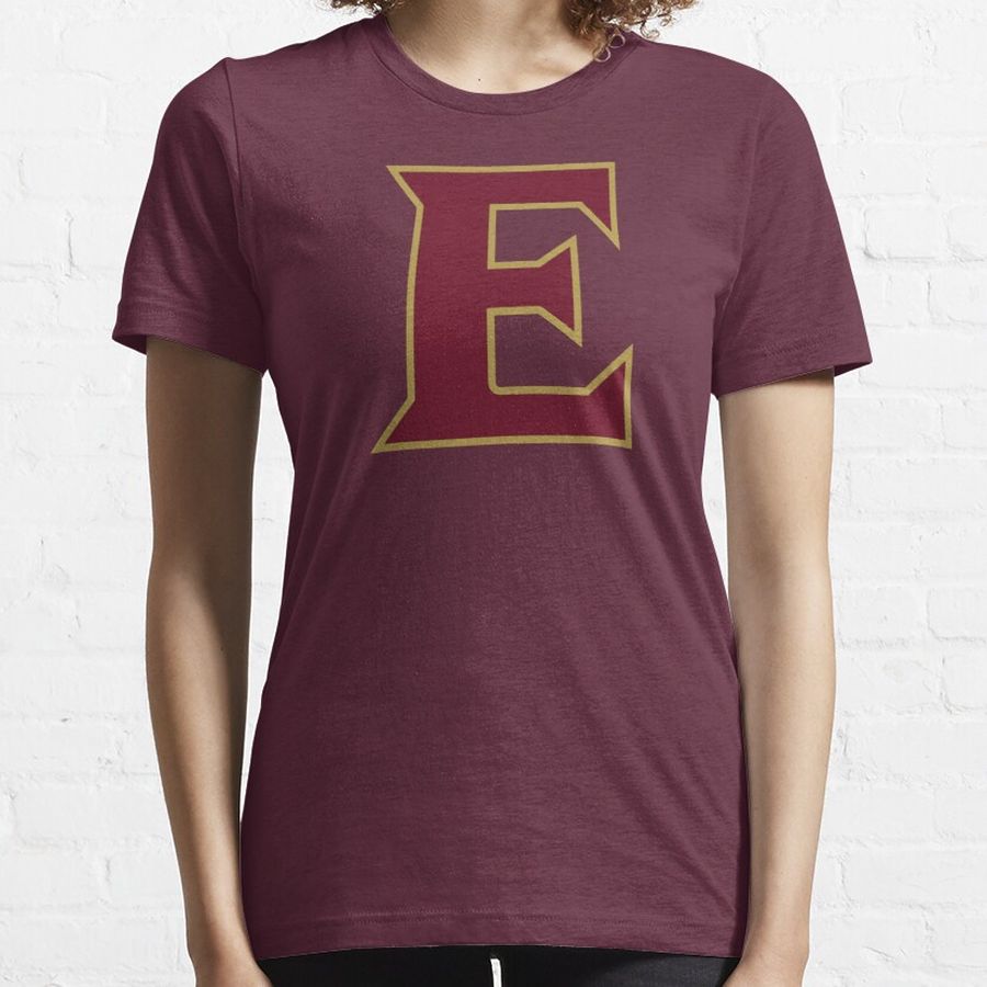 The Elon Phoenix Maroon Wordmark - Maroon   Essential T-Shirt