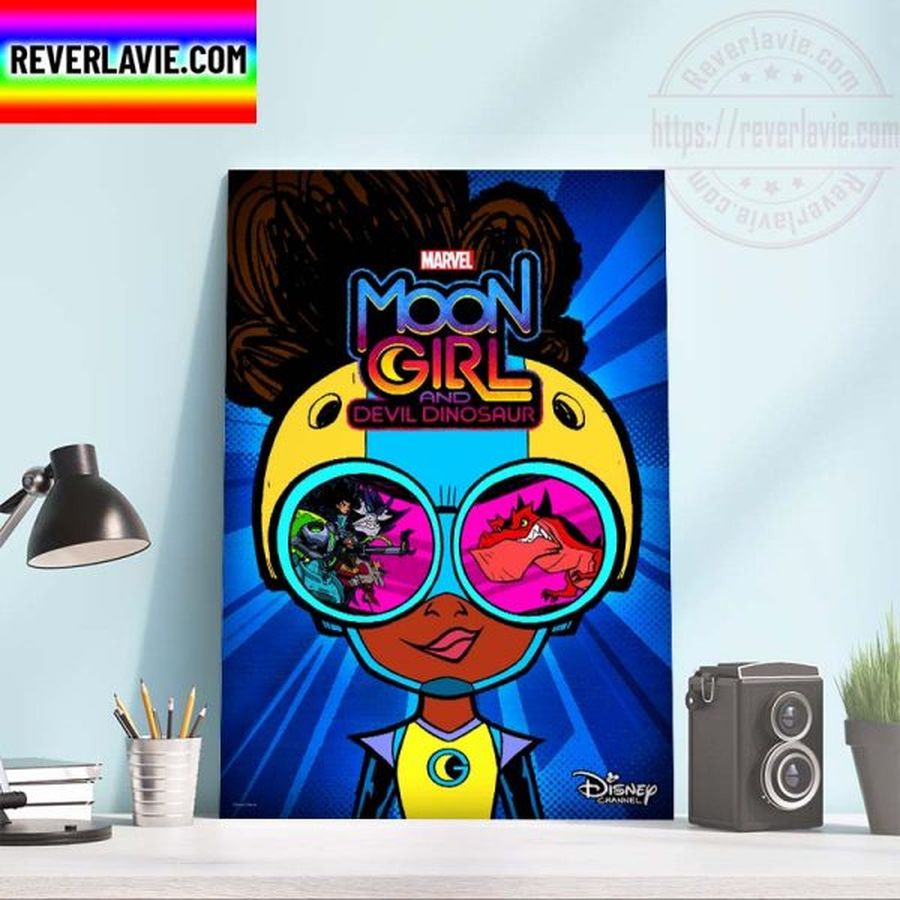 The First Poster For Marvel Moon Girl And Devil Dinosaur Home Decor Poster Canvas