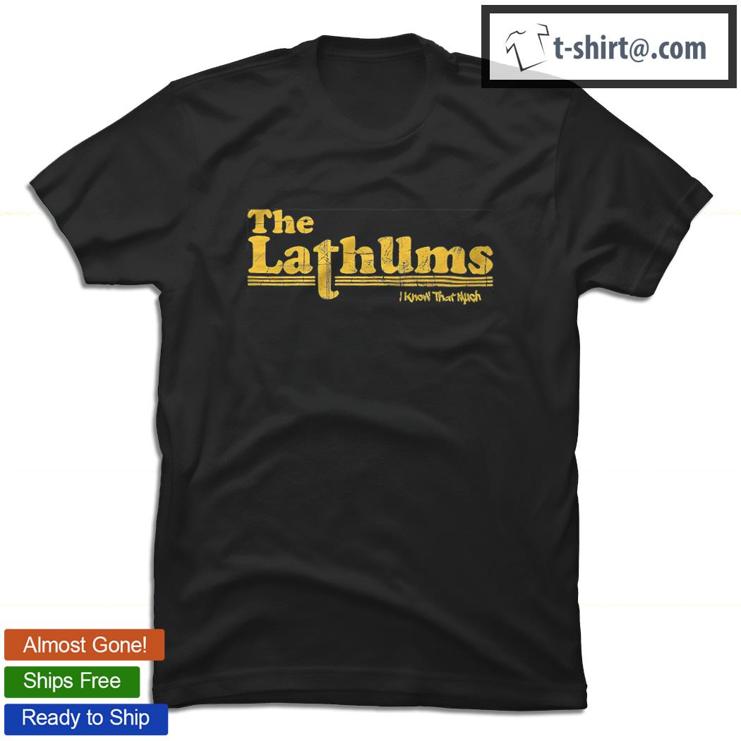 The Lathums I know that much nice shirt