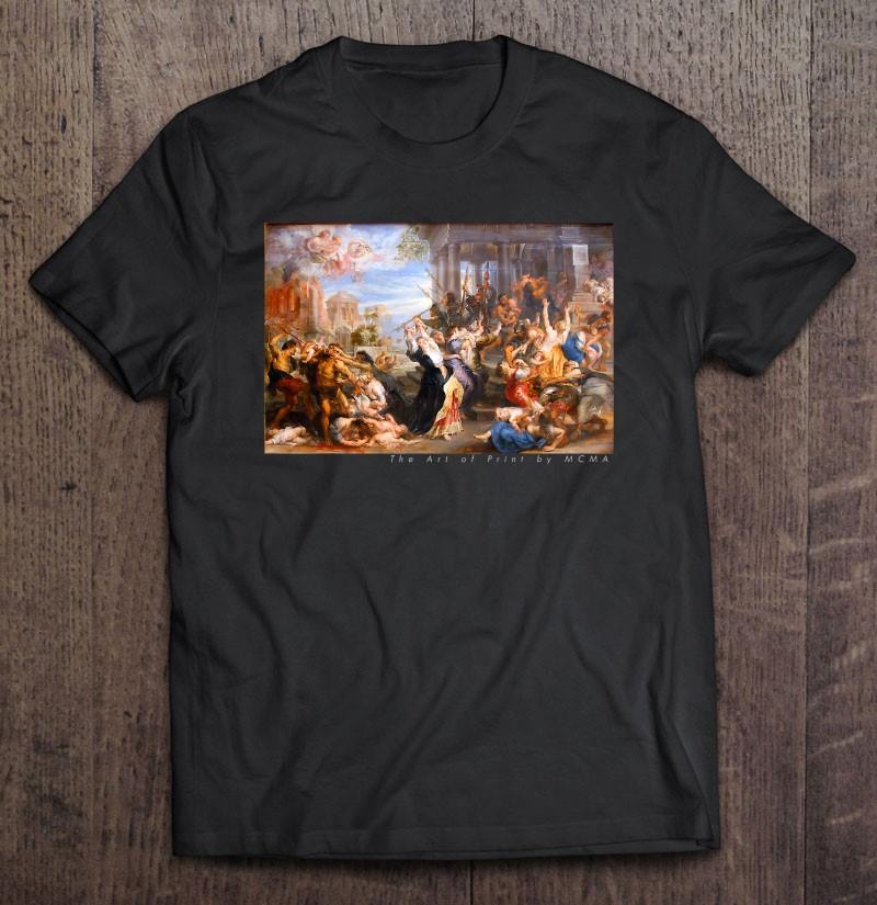 The Massacre Of The Innocents Rubens Graphic Tee Art Print T-shirt