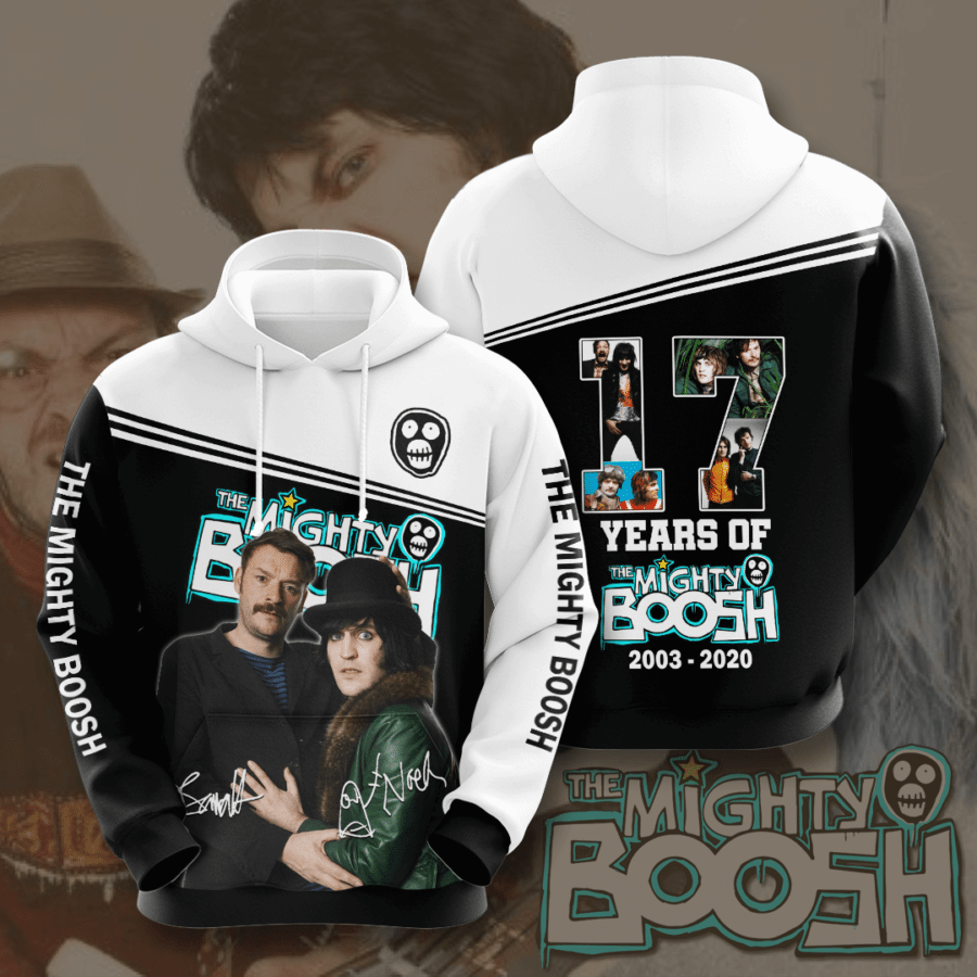 The Mighty Boosh Signature 17 Years 3D Hoodie Sweatshirt
