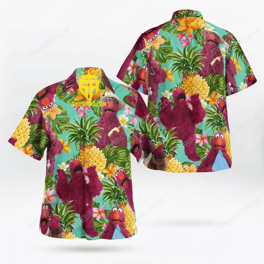 The muppet show telly monster hawaiian Shirt And Shorts