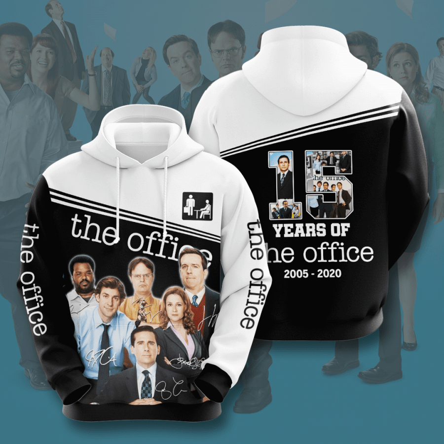The Office Movie Character Anniversary 10 Years 3D Hoodie For Men For Women All Over Printed Hoodie Shirt 2020