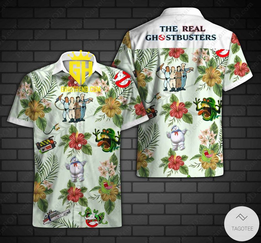 The Real Ghostbusters Hawaiian Shirt For Fans