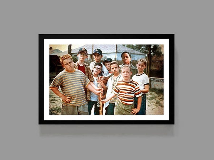 The Sandlot Movie - Poster Print - Fun Kids Bedroom, Sports, Baseball, Digital Oil Painting, Home, Art, Kids Art, Kids Bedroom-2