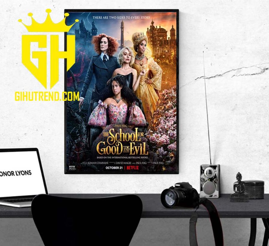 The School for Good and Evil Poster Canvas
