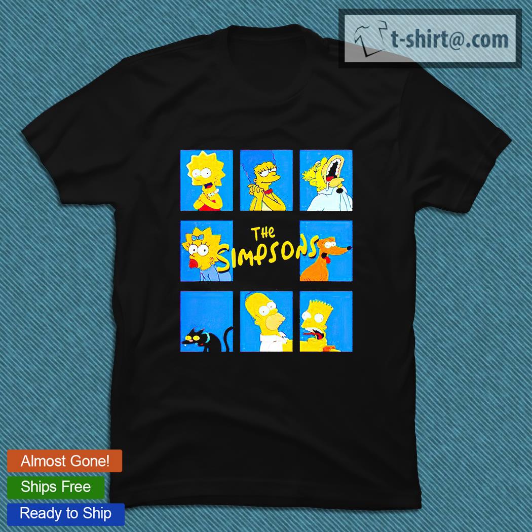 The Simpsons brady bunch T-shirt