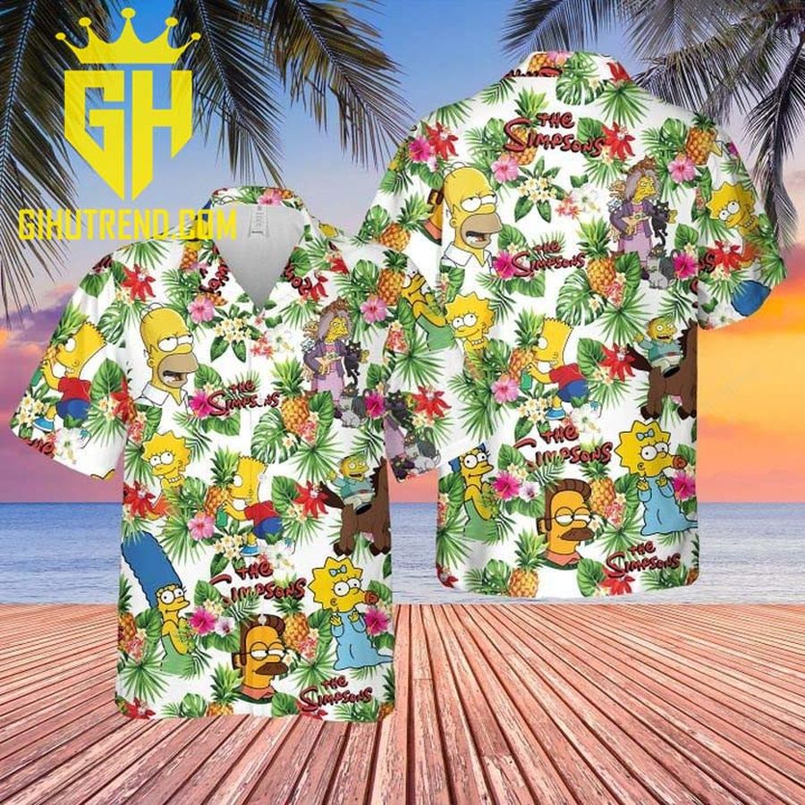 The Simpsons Tropical Hawaiian Shirt For Fans