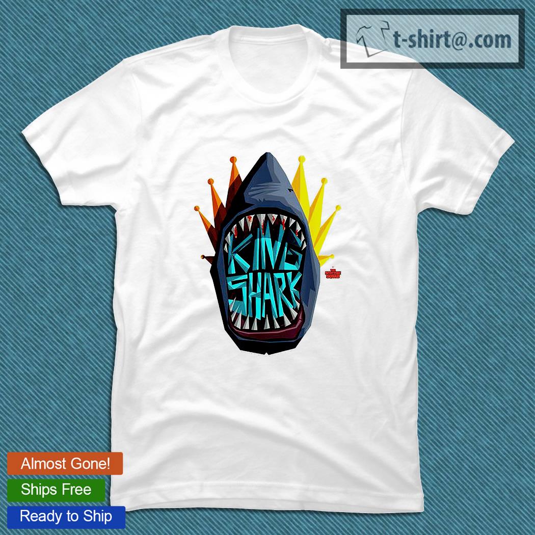 The Suicide Squad King Shark poster T-shirt