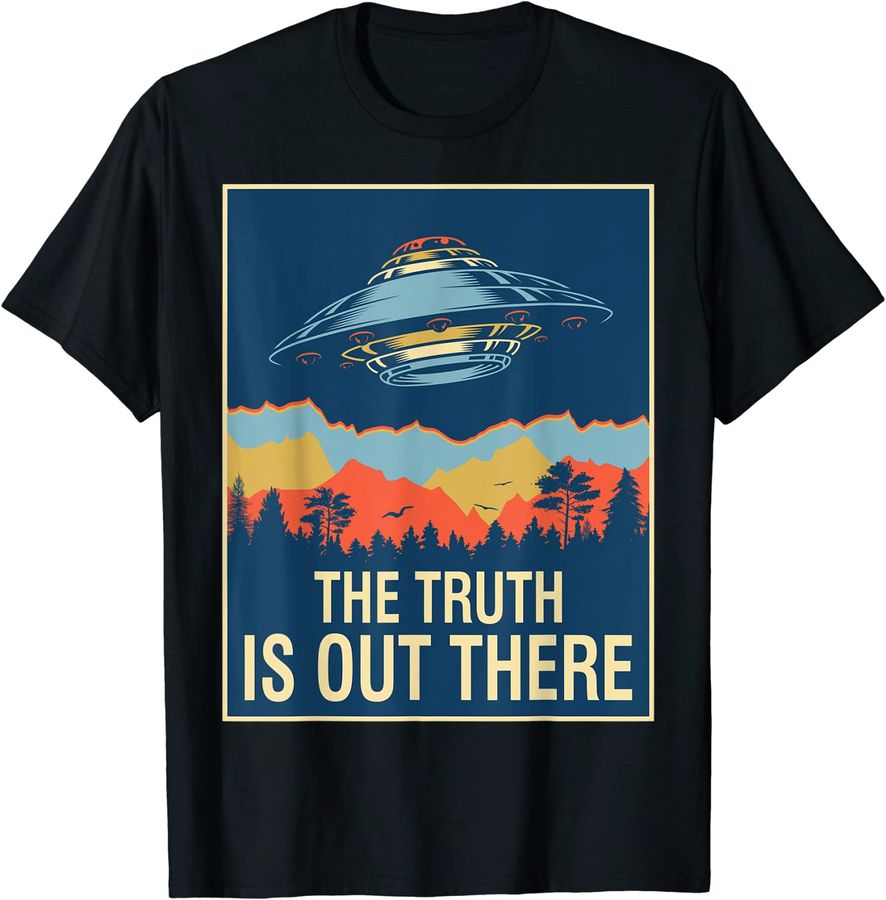 The Truth Alien Area 51 - Vintage Alien UFO Men Women