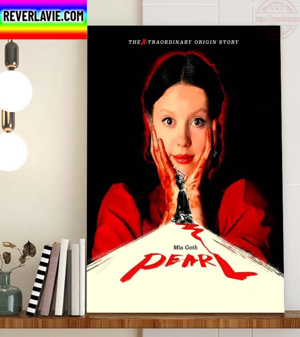 The X Traordinary Origin Story Mia Goth Pearl Home Decor Poster Canvas