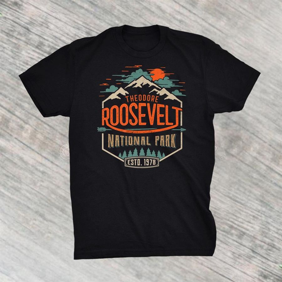 Theodore Roosevelt National Park Vintage Shirt