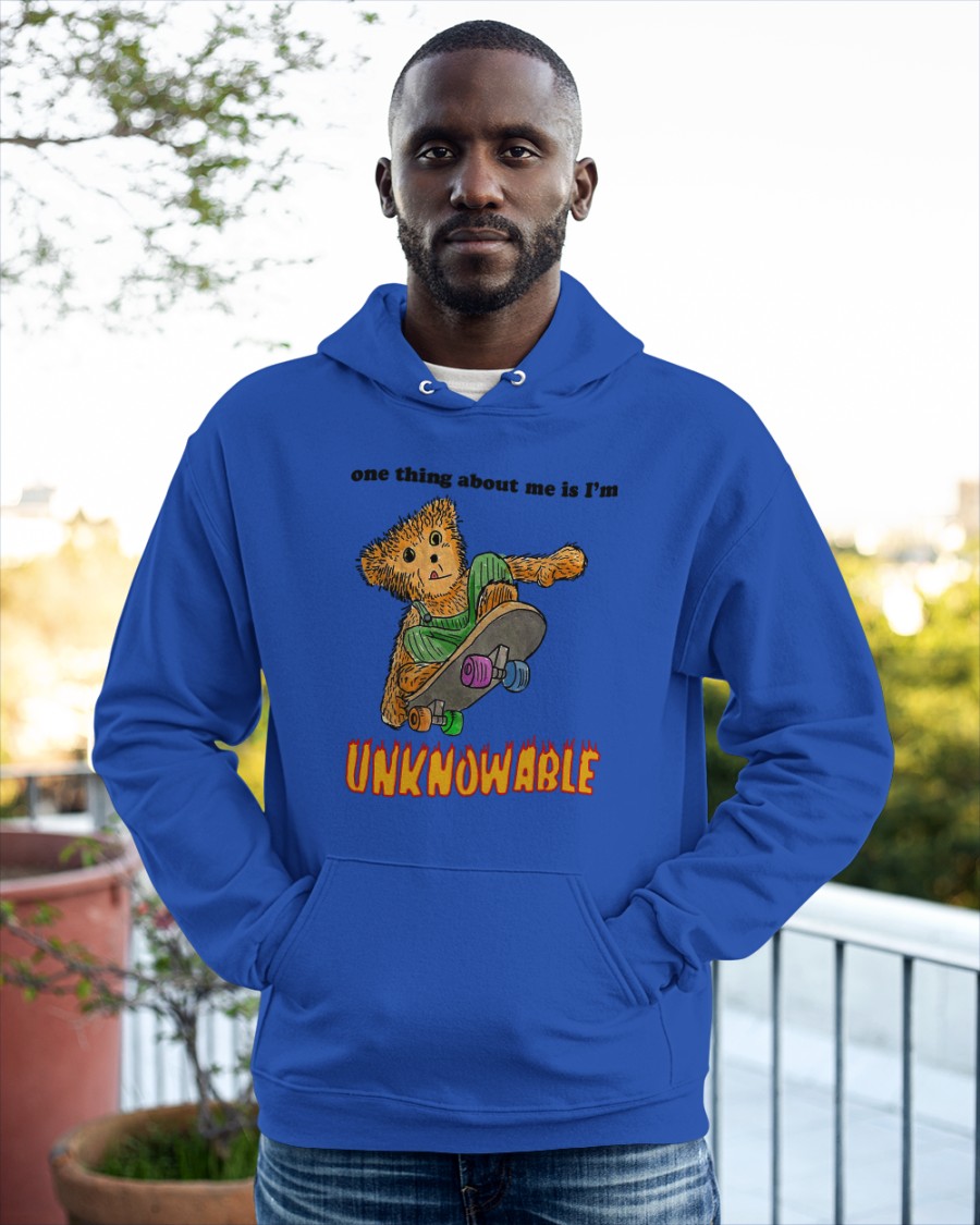 Thequonter One Thing About Me Is I’M Unknowable Shirt