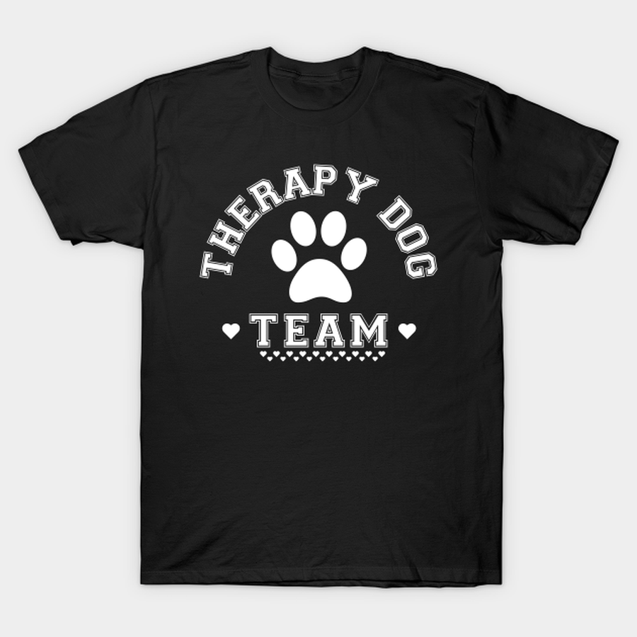 Therapy Dog Team T-shirt, Hoodie, SweatShirt, Long Sleeve.png