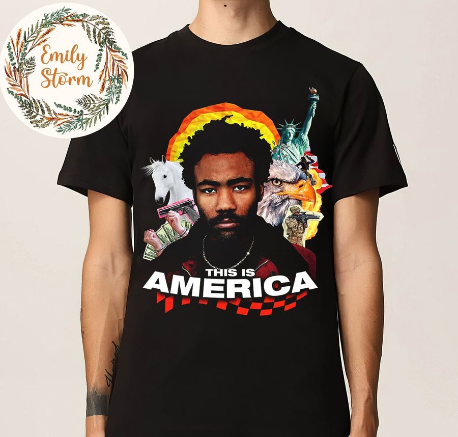 This Is America Rap Hiphop Donald Glover Childish Gambino Unisex T-Shirt